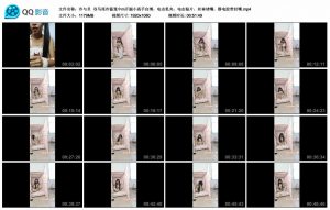 【冷与贝】双马尾冷酱笼中m开腿小高手自缚，电击乳夹，电击贴片，丝袜堵嘴，静电胶带封嘴_绳缚吧