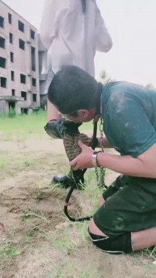 图片[7]_【调教视频】【宸宸】囚禁户外飞踹/强迫吃泥土_绳缚吧