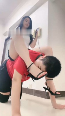 图片[5]_【调教视频】【子琳女王】狗链遛狗/耳光抽/踩狗舌/骑马/提档_绳缚吧