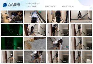 【欢乐谷】jk遛狗到楼梯间放置强G_绳缚吧