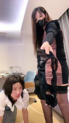 图片[2]_【若依】变装狗奴-舔脏高跟鞋底/舔吃内裤/高跟插嘴 B2154_绳缚吧