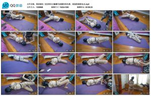 【我的媳妇】双层肉丝分腿驷马放置绞刑失禁、高强度极限电击_绳缚吧