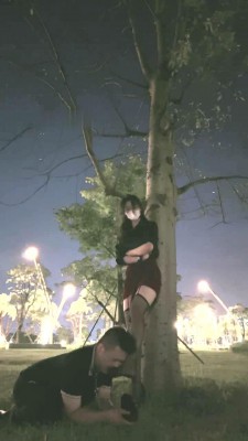 图片[5]_【禾未】户外公园遛狗骑行-踩踏/高跟踩踏插嘴/深喉【双视角版】_绳缚吧