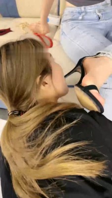 图片[6]_【领主老大】开发女同学做狗-跪舔高跟凉鞋/插嘴/转胯/掐脖窒息_绳缚吧
