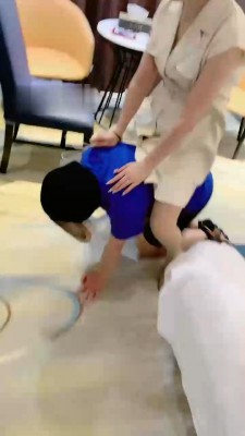 图片[5]_【蜜糖情侣】骑马/鞋跟踩狗舌/肉丝脚插嘴闻舔/耳光_绳缚吧