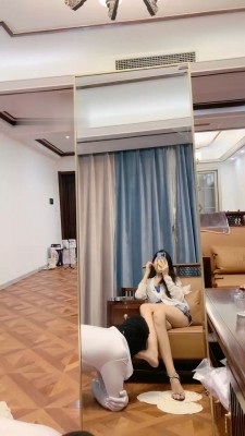 图片[2]_【沅芷大人】镜前让狗舔原味jio_绳缚吧