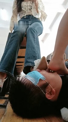 图片[3]_【爱可呀】双S学生主教室玩弄-骑马踩踏/脚捂脸【双视角版】_绳缚吧