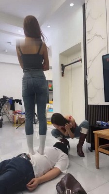 图片[6]_【双胞胎萌主】牛仔双S-拘束调-骑马踢踹/踩踏浓痰/靴子插嘴_绳缚吧