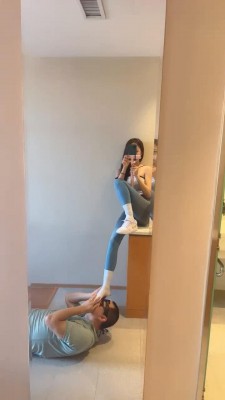 图片[9]_【双胞胎萌主】瑜伽女教练调-手脚耳光/骑马踩踏/深喉虐乳_绳缚吧