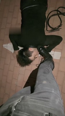 图片[10]_【桃幼幼】小区楼下长靴遛狗_绳缚吧