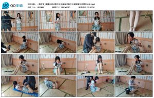 【一绳所爱】娜娜口球堵嘴日式并腿海老和日式极限驷马放置及访谈_绳缚吧