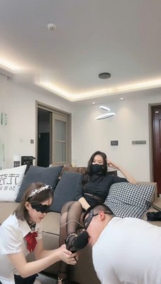 图片[5]_【妆主大大】黑丝高跟长腿-情侣奴非要下跪做狗_绳缚吧