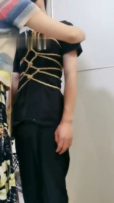 图片[5]_【希希老师】手接烟灰/捆绑/舔黑丝长靴/涂鸦丑化【双视角版】_绳缚吧