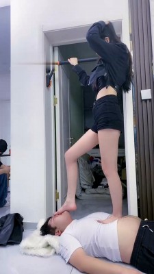 图片[10]_【麋鹿银儿】长靴黑丝S踩踏/骑马爬行/白袜塞嘴_绳缚吧