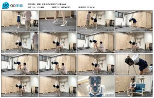 【涵涵】分腿反吊+马具充气口塞_绳缚吧