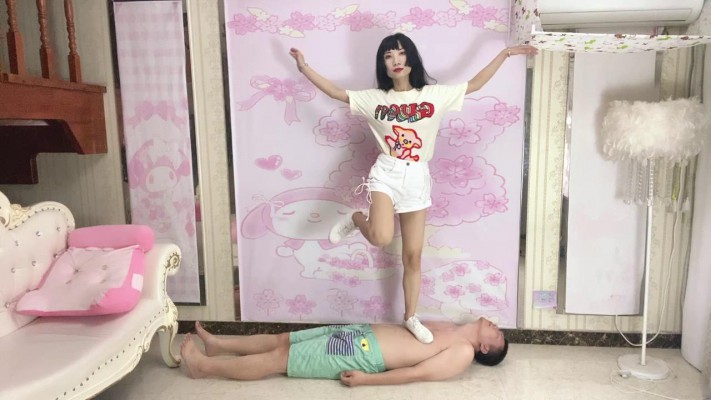 图片[5]_【兔粉粉】健身回来之后的踩踏_绳缚吧
