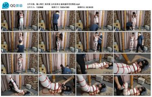 【随心绳艺】陈雨溪 白丝连体衣 越来越享受的绳怒_绳缚吧