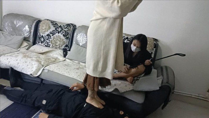 图片[3]_素人新人双女S第二场调教_绳缚吧
