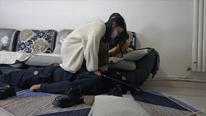 图片[4]_素人新人双女S第二场调教_绳缚吧
