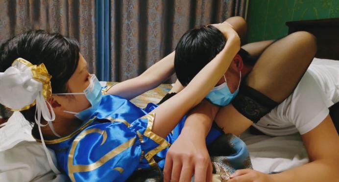 图片[16]_【婉儿原创】暗杀任务之春丽黑丝腿绞窒息 黑丝脚踩脖子腿绞杀剧情大作_绳缚吧