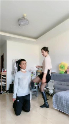 图片[5]_【嘉文】长靴重度踢踹/人体烟灰缸/耳光_绳缚吧