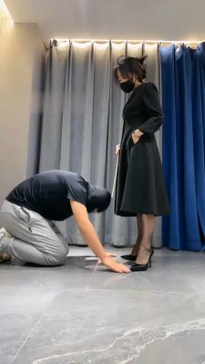 【辣姐】黑丝高跟-藤条-开发小奶狗_绳缚吧