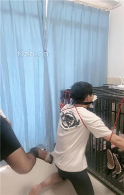 图片[5]_【木子大大】捆绑狗笼恶魔惩罚开始_绳缚吧