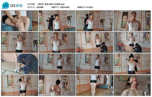 【一绳所爱】紫涵 极限五花紧缚_绳缚吧