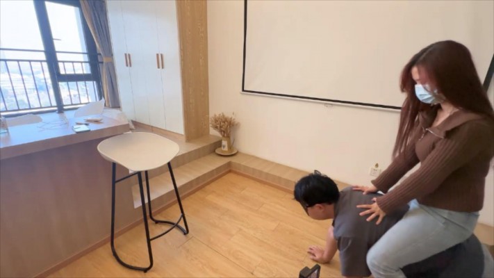【无双sama】日常清理鞋底，裸足踩踏插嘴_绳缚吧