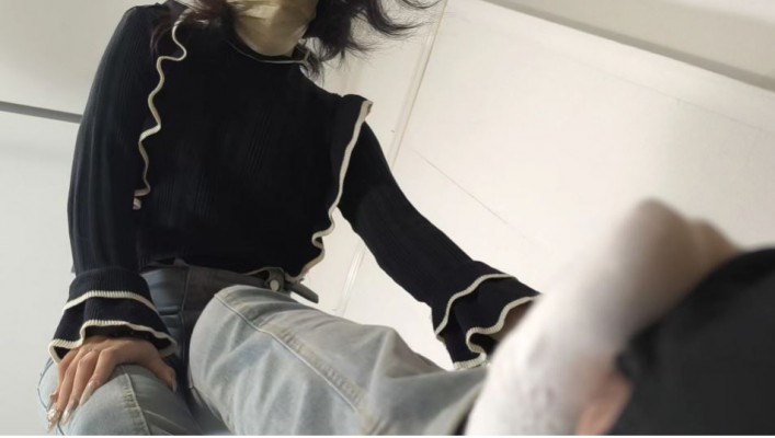 图片[6]_【女神学院·稚主KK】棉袜踩踏踢裆_绳缚吧