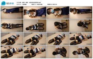 麻绳，脚铐，冰蓝的级郊狼体验_绳缚吧