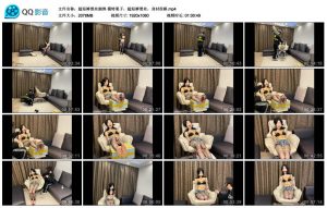 【超短裤黑丝捆绑】模特果子，超短裤黑丝，身材很棒_绳缚吧
