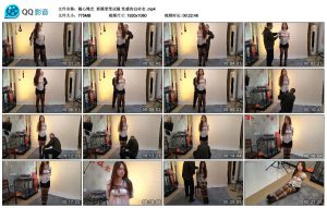 【随心绳艺】新模莹莹试镜 性感的白衬衣_绳缚吧