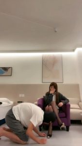 【樱子大人】手捂窒息/黑丝高跟诱惑/丝袜塞嘴_绳缚吧