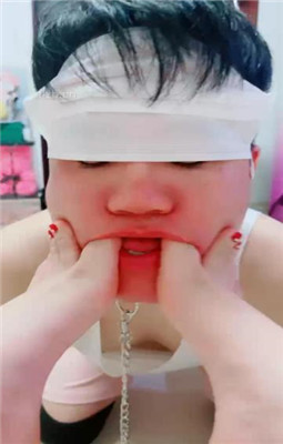 图片[16]_【甜心教主】黑丝长靴玩狗儿子-深喉插吐_绳缚吧