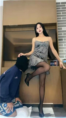 【千条姐】长腿黑丝高跟诱惑/插嘴/闻腋下_绳缚吧