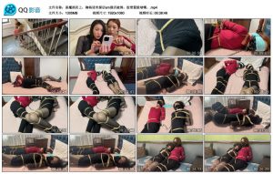 云雀定拍恶魔酒店上，柳杨诺米探店sm酒店被绑，胶带蒙脸堵嘴_绳缚吧