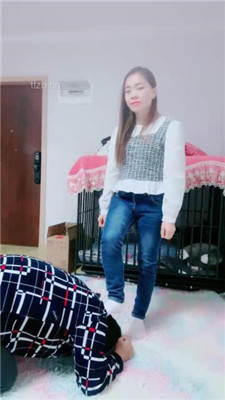 【北京艾琳】挑战藤条抽一千下_绳缚吧