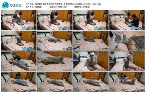 【我的媳妇】 叠穿连身网袜+肉丝驷马、多重胶带包头+内内套头+丝袜套头、电击~._绳缚吧