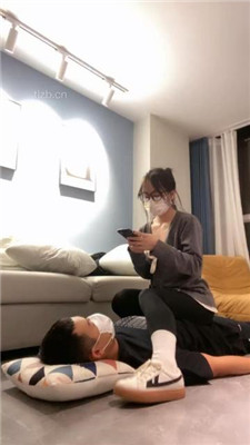 【小乔】JK萝莉主白袜裸足玩贱奴【下】_绳缚吧