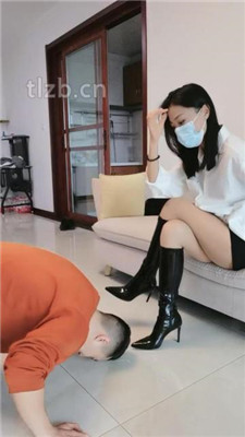 图片[3]-凌儿女神】狗笼圈养的快乐时光-跪舔原味长靴-绳艺资源网