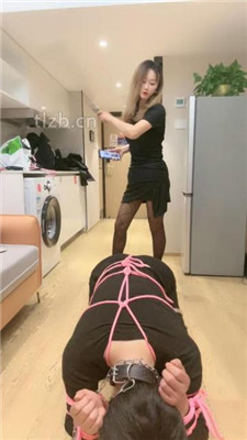 图片[2]-林夕姐姐】把狗捆起来暴揍-绳艺资源网