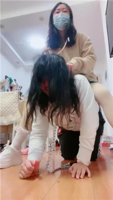 图片[10]-桃子老师】小白鞋棉袜萝莉主楼道遛狗-绳艺资源网