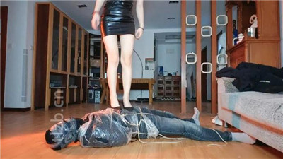 图片[10]-诗琪】胶带封脸窒息/五花大绑虐-绳艺资源网