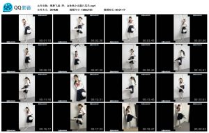 【绳舞飞扬】萍，白袜美少女服片足吊_绳缚吧