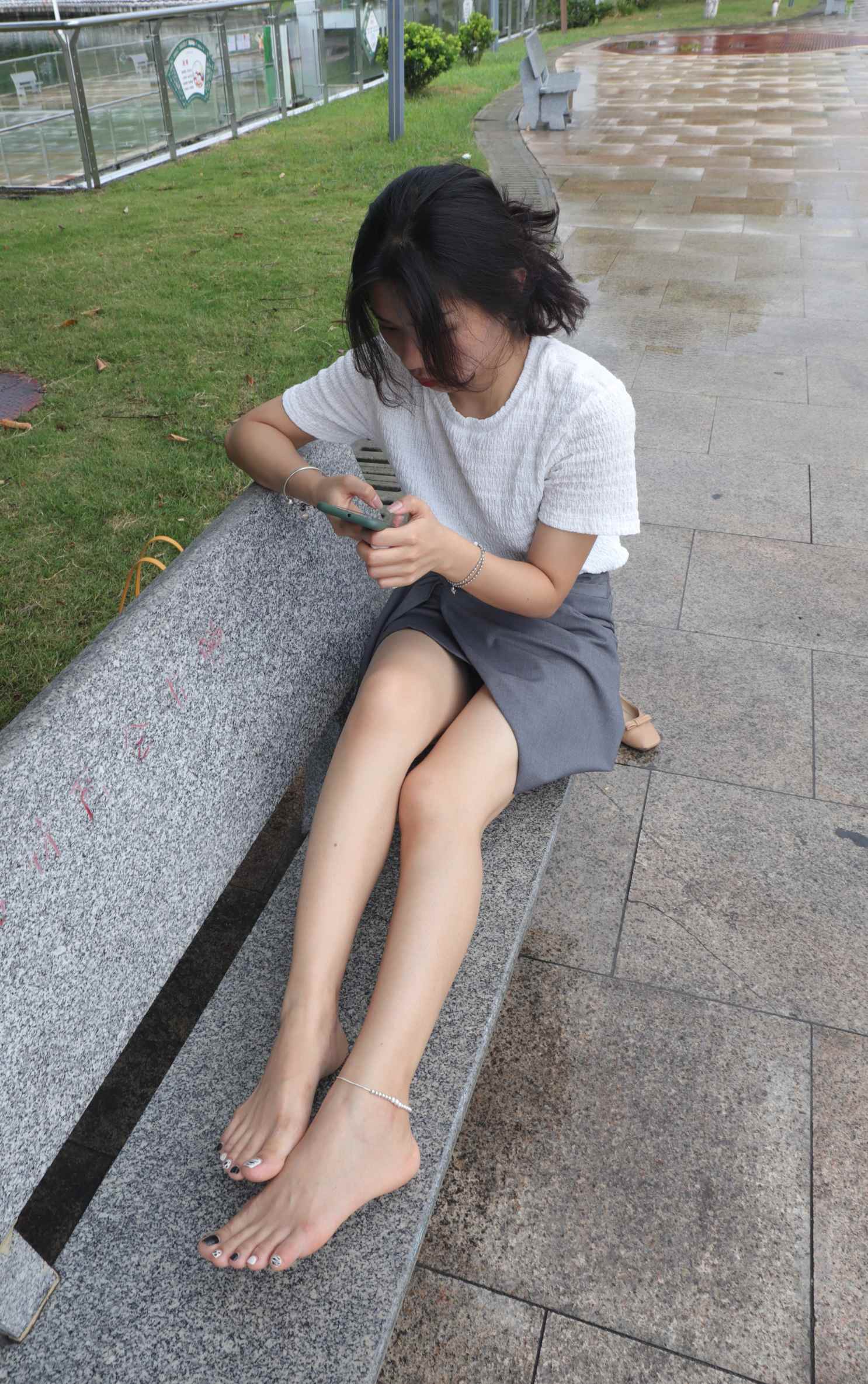 [Pary学生模拍]030小允的精致美甲美脚_绳缚吧