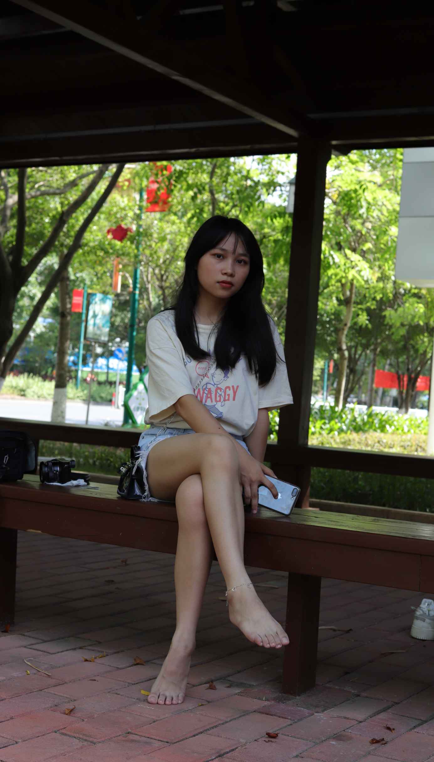 [Pary学生模拍]029小然同学的36码可爱小脚_绳缚吧