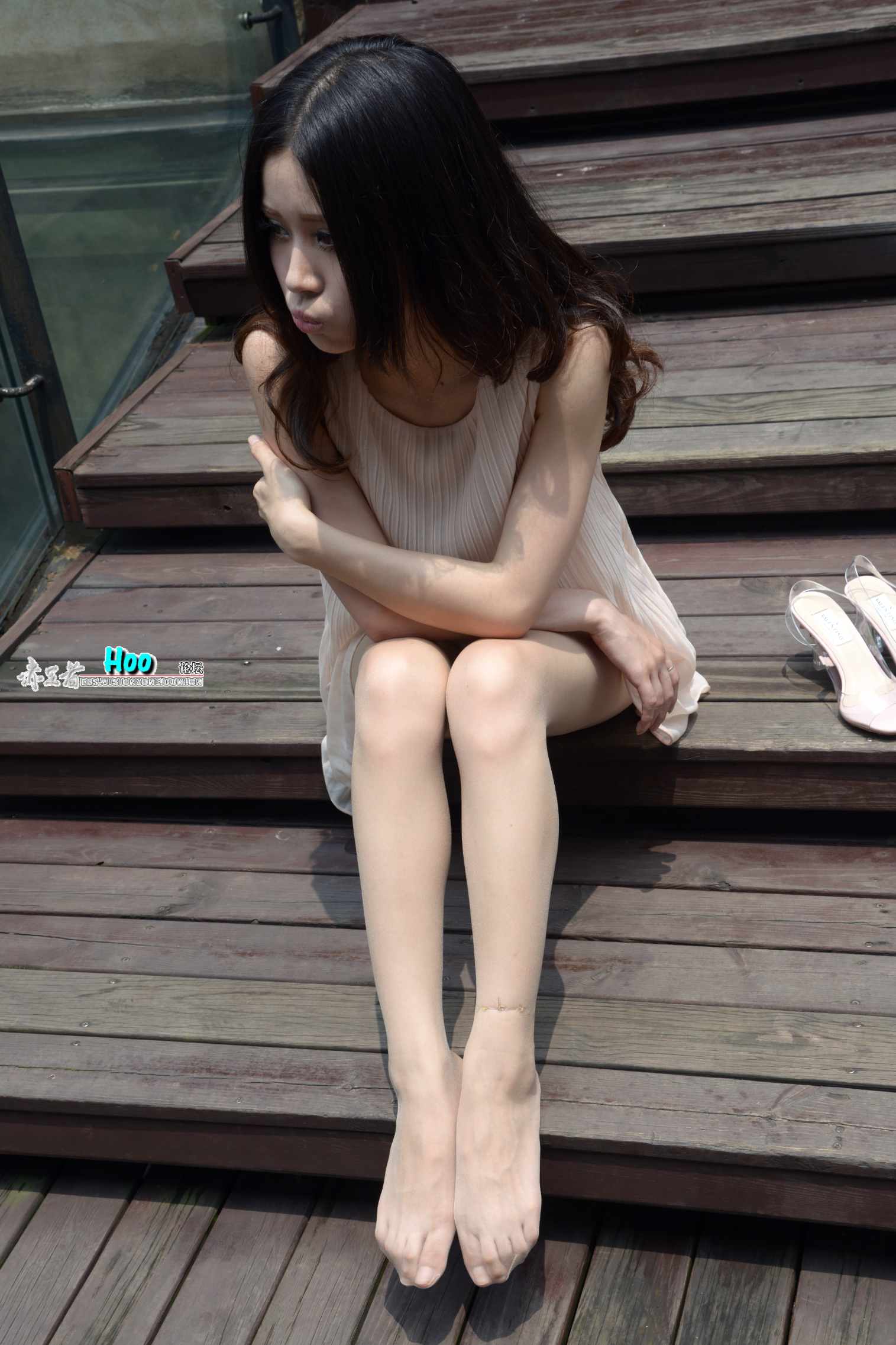 [赤足者]No.010Vivian脚尖透明肉丝_绳缚吧