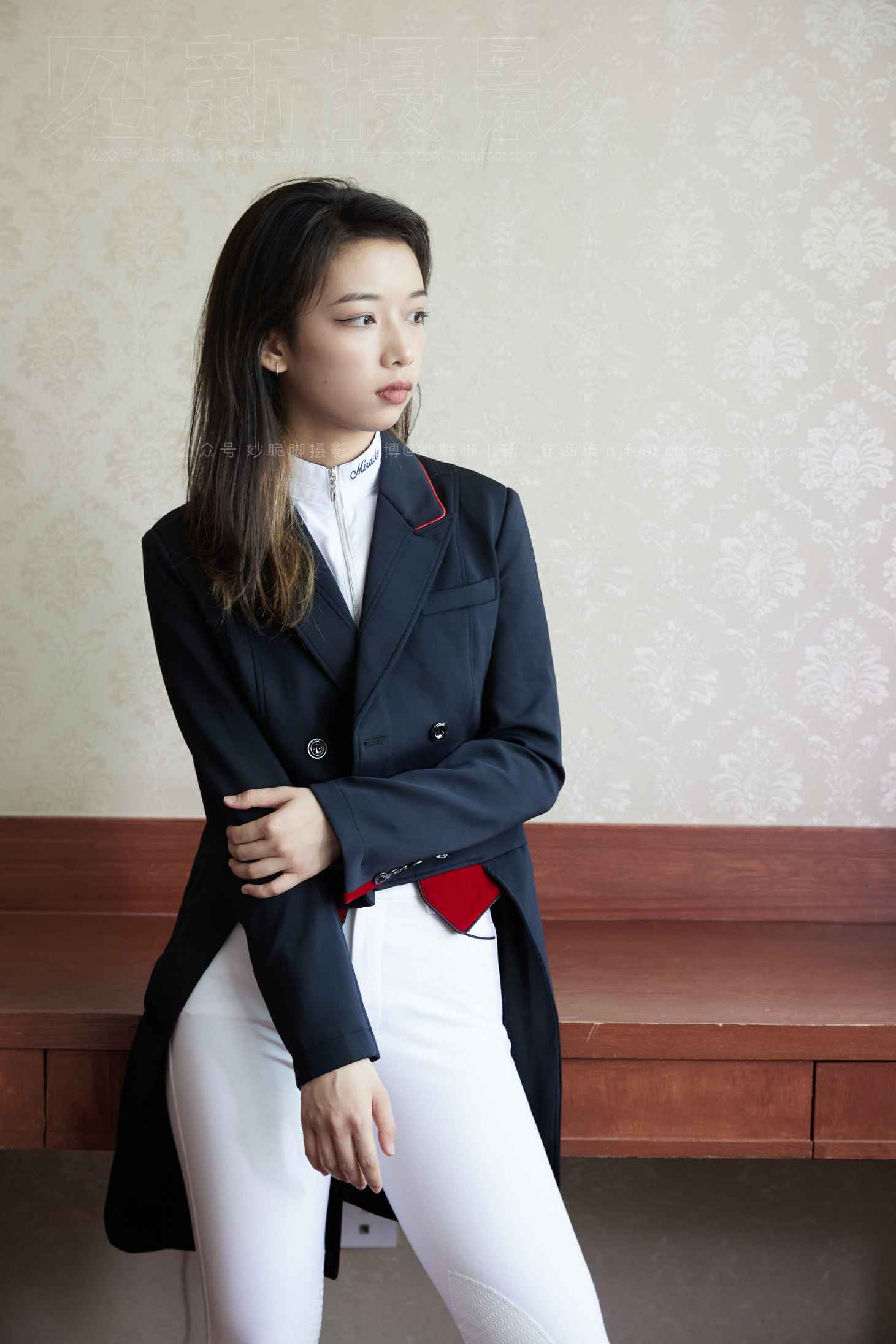 [见新摄影]NO.023-英姿飒爽、帅气少女风、又酷又美的骑术_绳缚吧