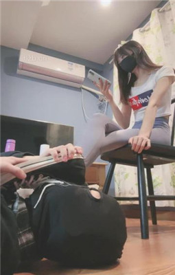 图片[8]_【美娜格格】高帮帆布鞋女神-沉浸式享受胯下辱_绳缚吧